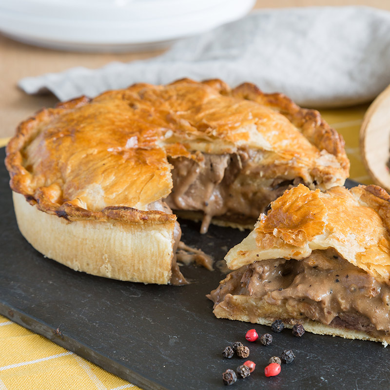 Peppered Steak Pie - The Real Pie Company