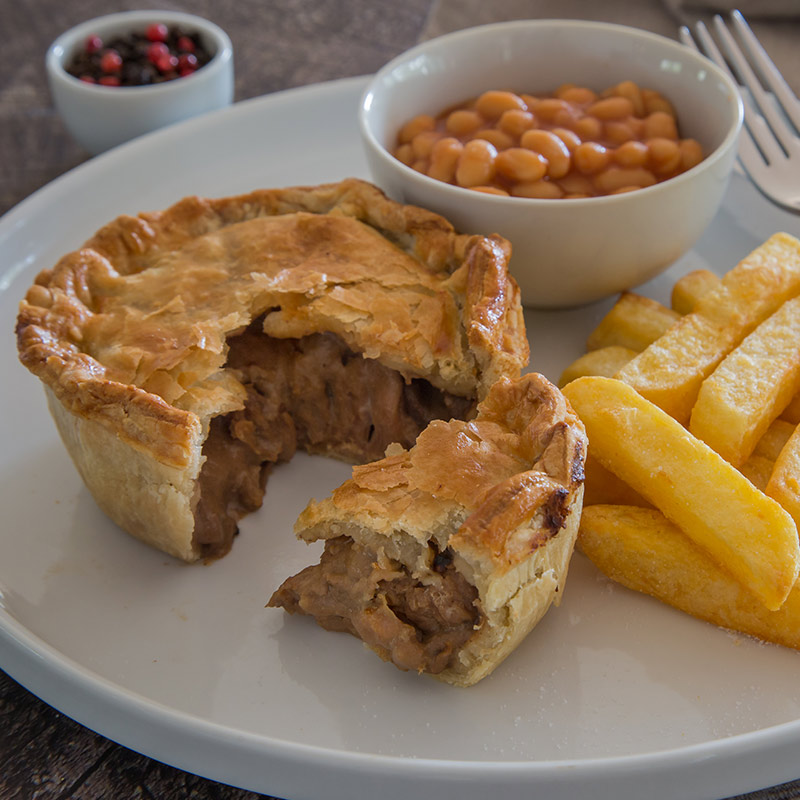 Pepper Steak Pie The Real Pie Company