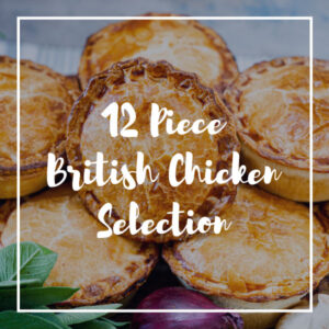 Variety of chicken pies