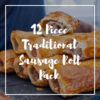 12 Piece Traditional Sausage Roll Pack