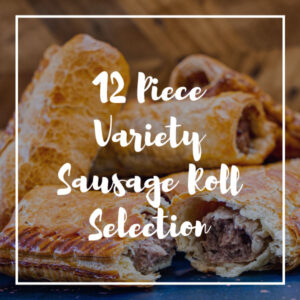 Different types of pork sausage rolls