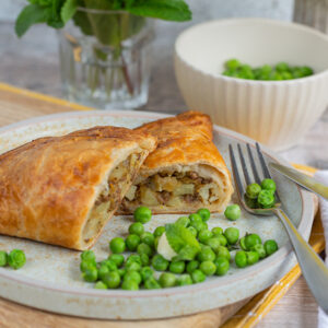 minted lamb pasty