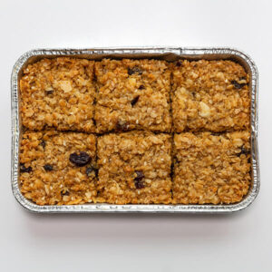 muesli flapjack tray