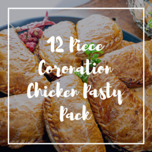 coronation chicken pasty pack