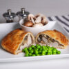 Creamy Chicken & Mushroom Pasty