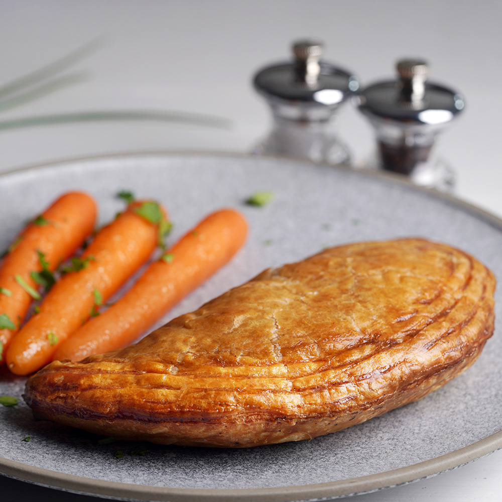 Mushroom, Leek & Stilton Pasty - The Real Pie Company