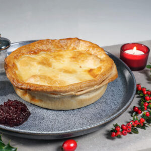 turkey_ham_cranberry_large_pie turkey, ham and cranberry large family pie