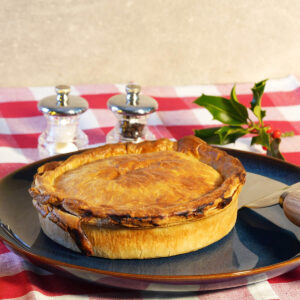 Just Turkey Large Pie uncut