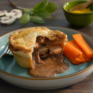 The real pie company just steak individual pie